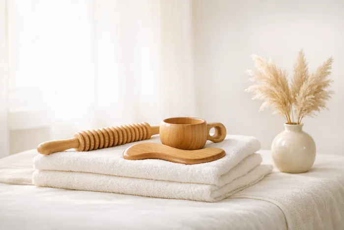 Maderoterapia: utensilios de madera para el masaje en cabina