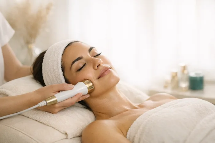 Radiofrecuencia facial en cabina